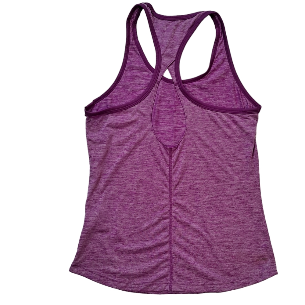 Adidas Purple Climalite Keyhole Athletic Tank Women's Size Small - Picture 3 of 7